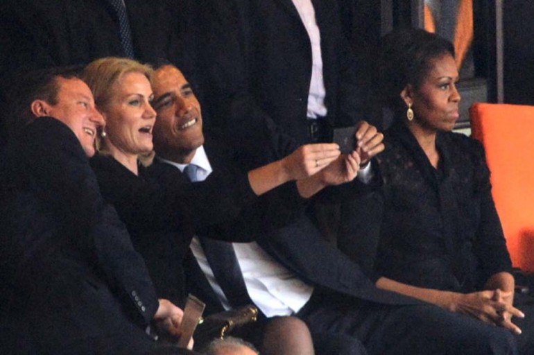 selfie obama mandela