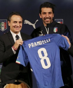 Italia, presentazione nuova maglia azzurra 2014