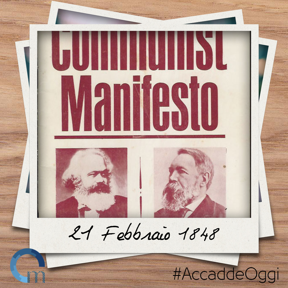 Viene pubblicato Il Manifesto del partito comunista - OpenMag