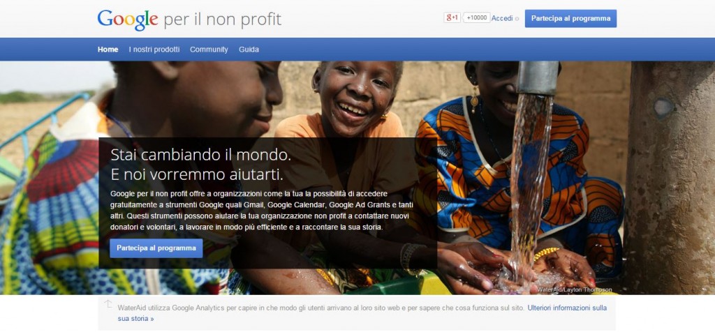 google non profit