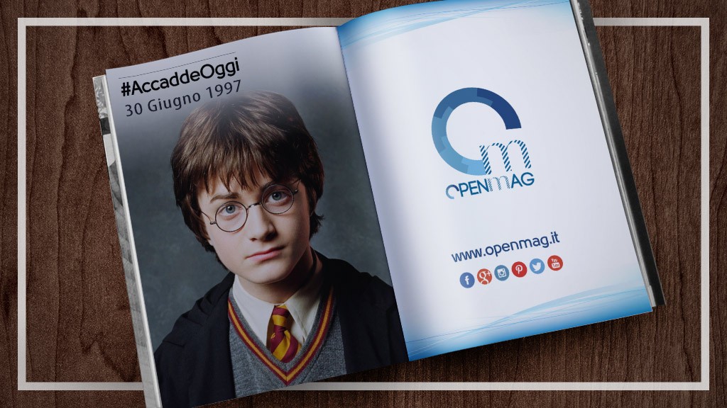 30 giugno 1997: esce il primo volume di Harry Potter