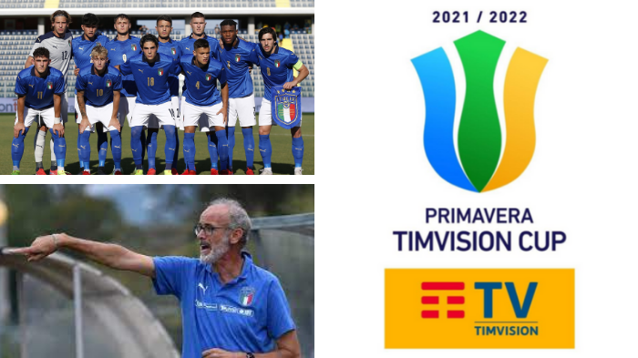 Formazione Under-21. Paolo Nicolato. Logo Primavera Timvision Cup